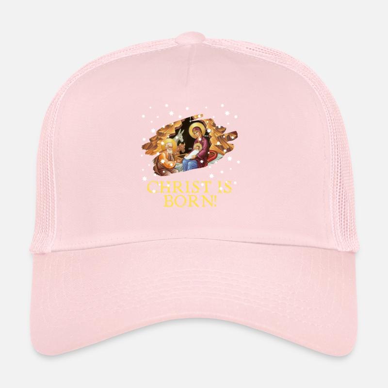 Weihnachtskrippe Christus ist geboren! Trucker Cap
