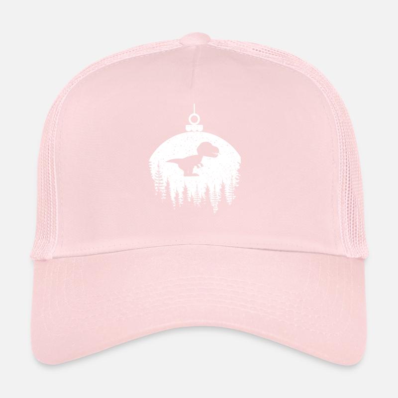 Dinosaurier Dino Christbaumkugel Weihnachtskugel Trucker Cap