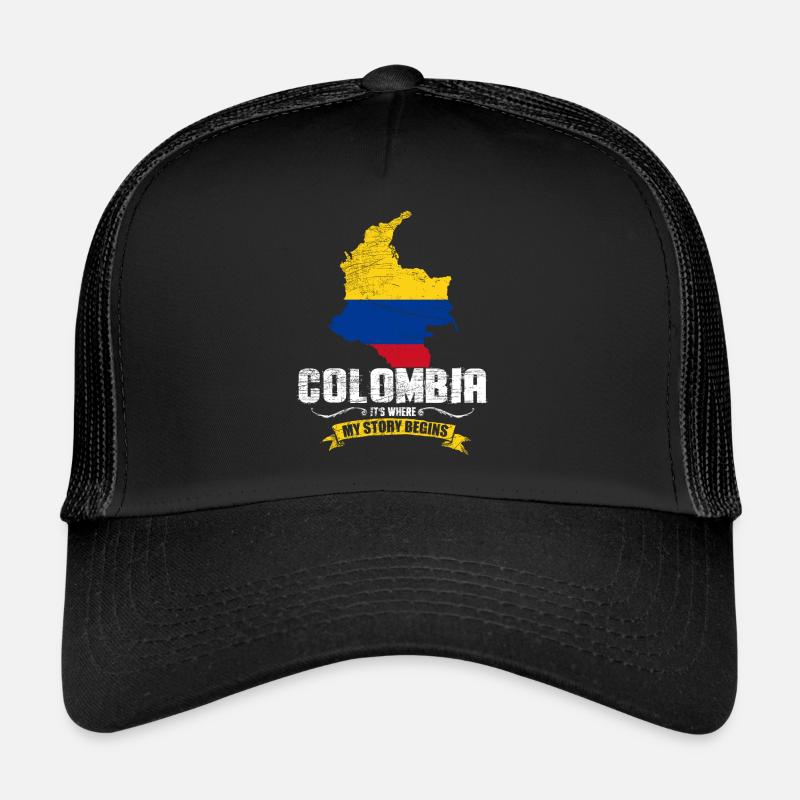 Colombie Fan Casquette trucker 