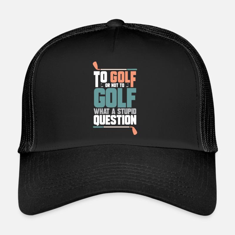 golf golfer golfschläger golfspieler geschenkidee Trucker Cap