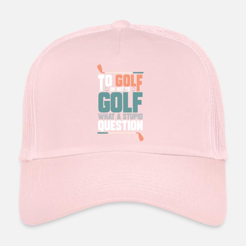 golf golfer golfschläger golfspieler geschenkidee Trucker Cap