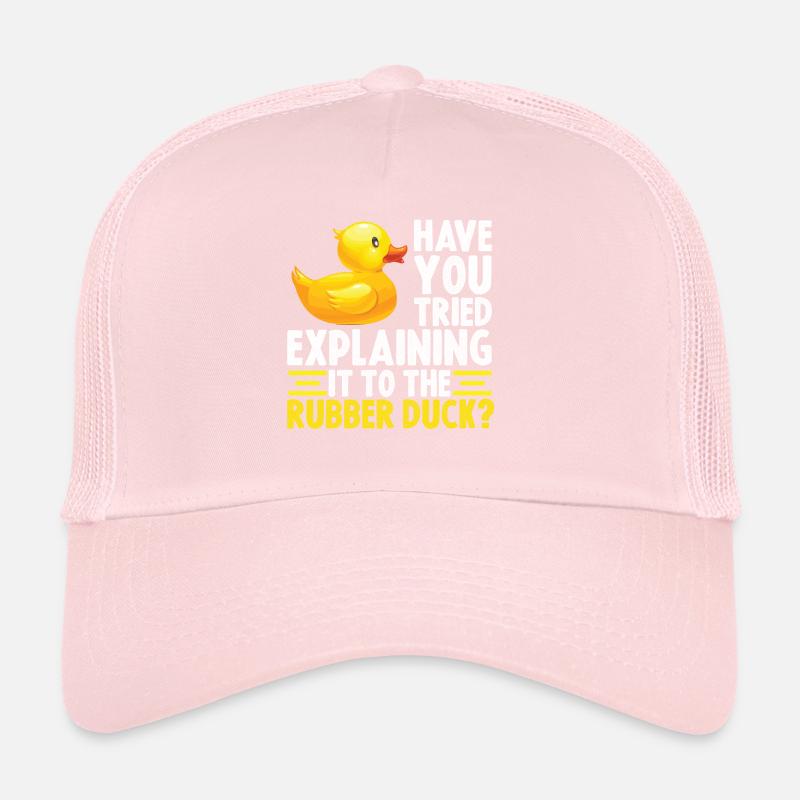 Debug Ente Debugging Rubber Duck Trucker Cap