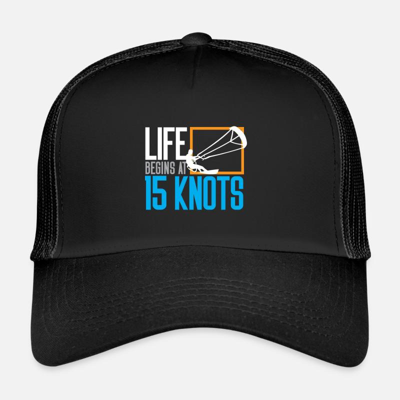 kite kitesurfer kiteboarding kite kitesurfing Trucker Cap