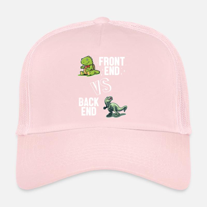 Frontend vs. Backend Developer Developer Coder Trucker Cap