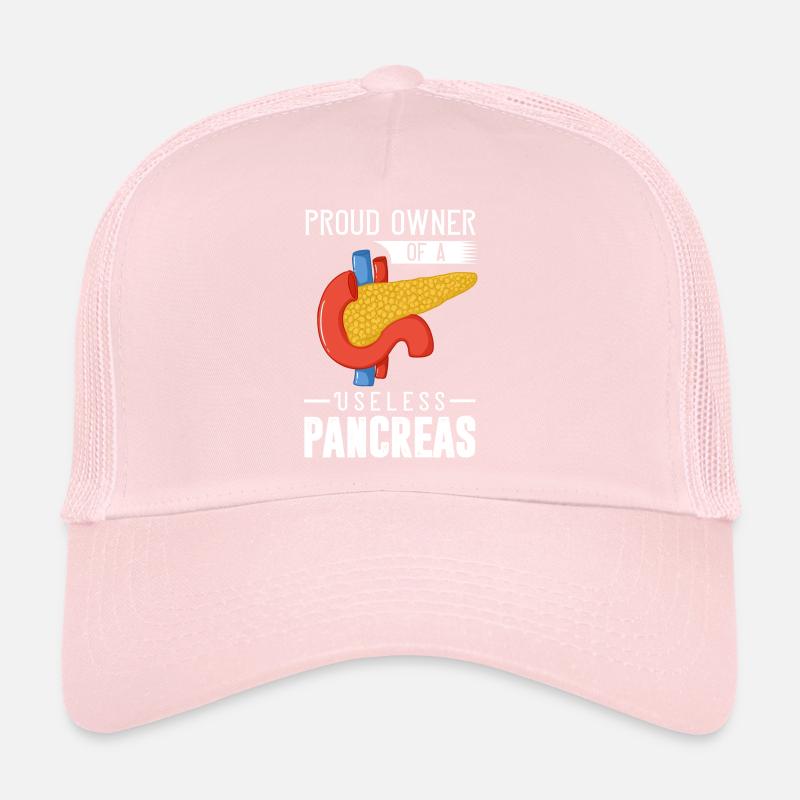 Pancreas T1D type 1 diabetes diabetic Trucker Cap