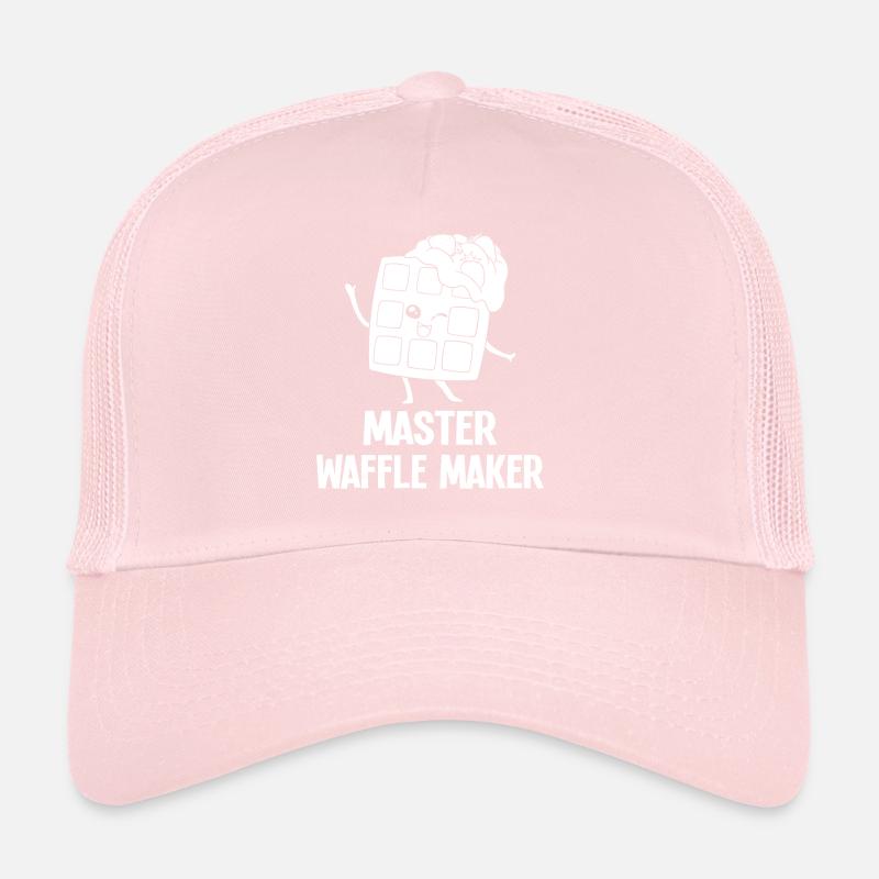 Waffle waffle iron waffle pancake funny Trucker Cap