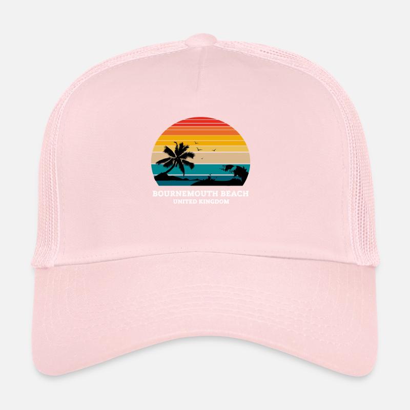 BOURNEMOUTH BEACH ROYAUME-UNI Casquette trucker 
