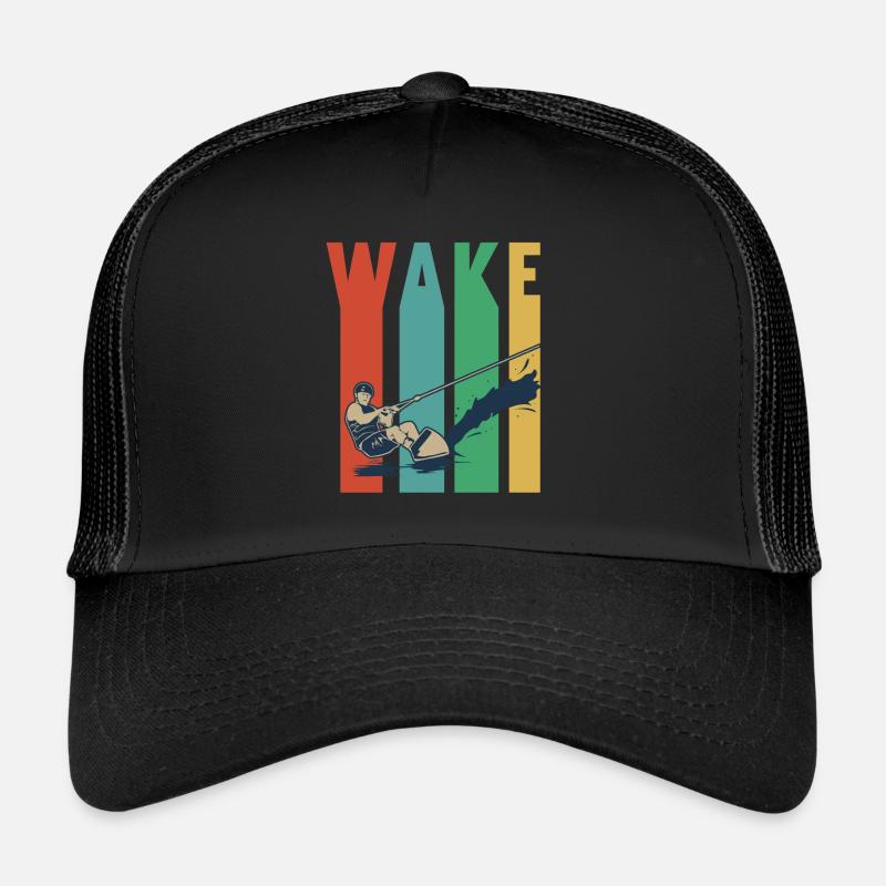 Conception de wakeboard pour un wakeboarder Casquette trucker 