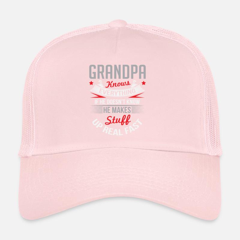 Lustiger dummer Opa Vatertags-Männer-Geschenk-Witz Trucker Cap