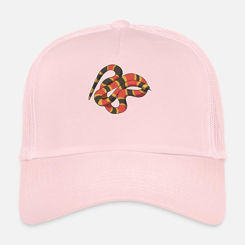 Serpent reptile serpents serpent messieurs Casquette trucker 