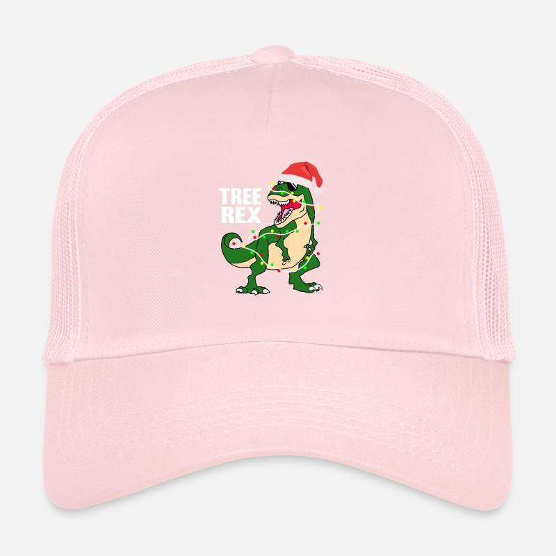 Tree Rex Christmas Xmas Dinosaur Costume Trucker Cap