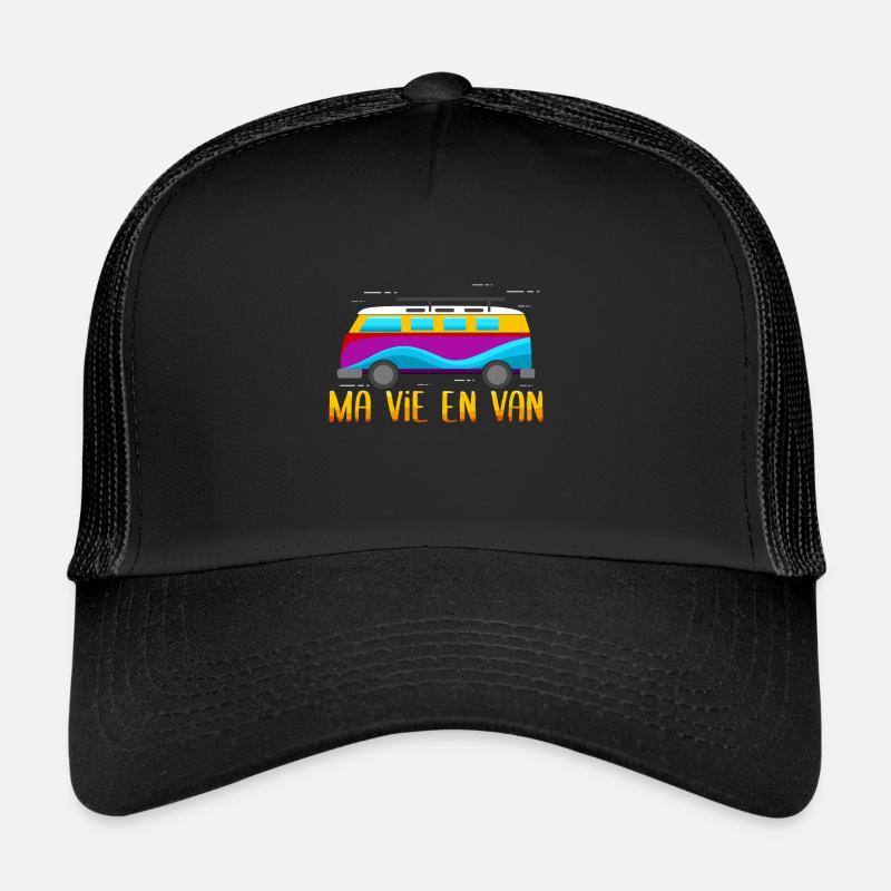 Ma vie dans le van Casquette trucker 