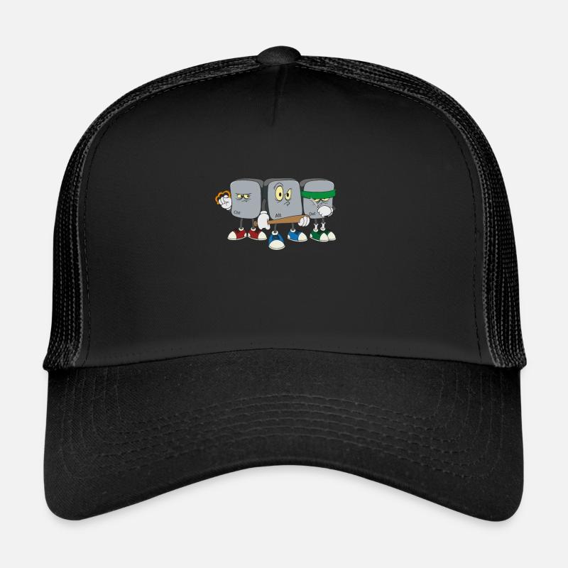 Strg Alt Entf Computer Informatiker Programmierer Trucker Cap