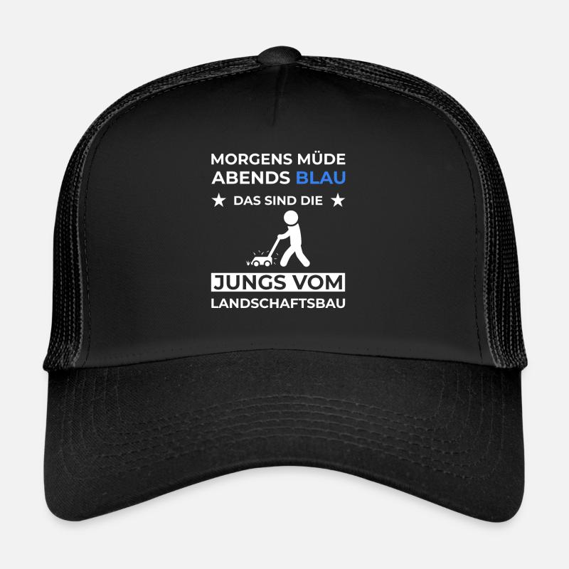 Gartenbau Landschaftsbau Landschaftsgärtner Beruf Trucker Cap