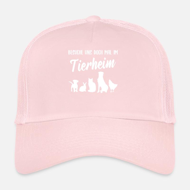 Tierheim Heimtiere Spruch Geschenk Tierschutz Tier Trucker Cap