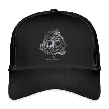 VIKING LEGACY- TREE OF LIFE - Trucker Cap - black/black - Front