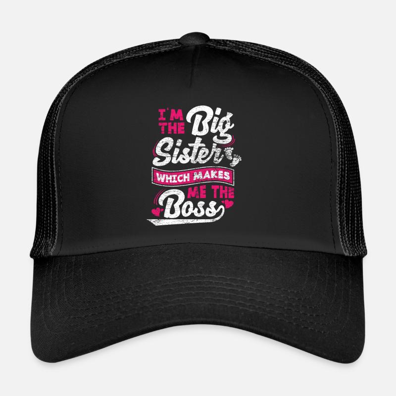Sister birth sibling boss Trucker Cap