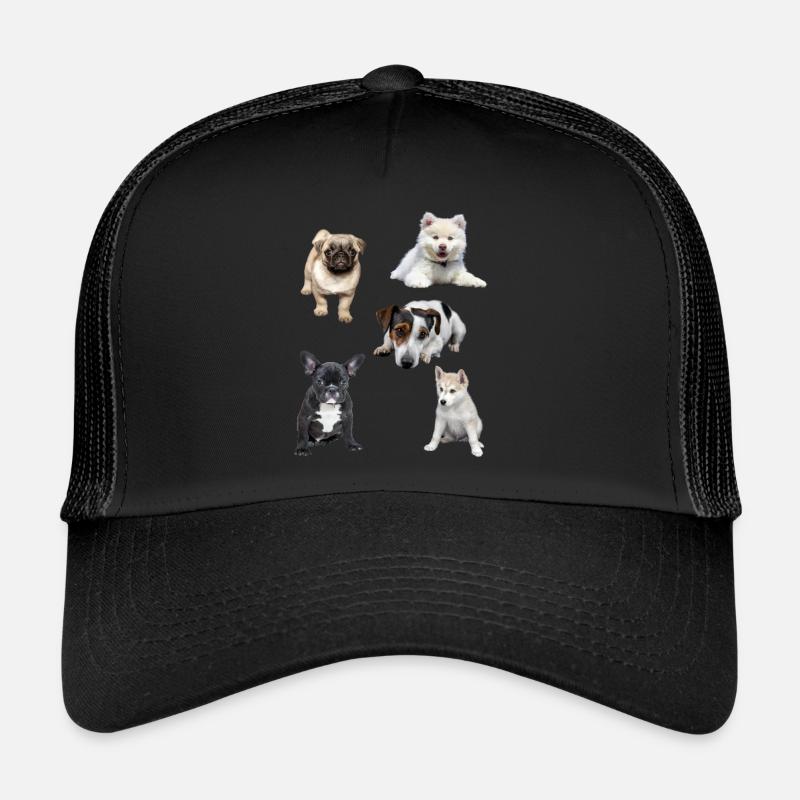 cute puppies Trucker Cap