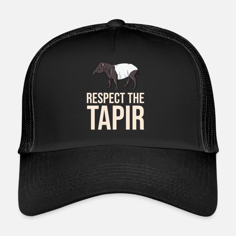 Tapir cheval bébé tapirus malais Casquette trucker 