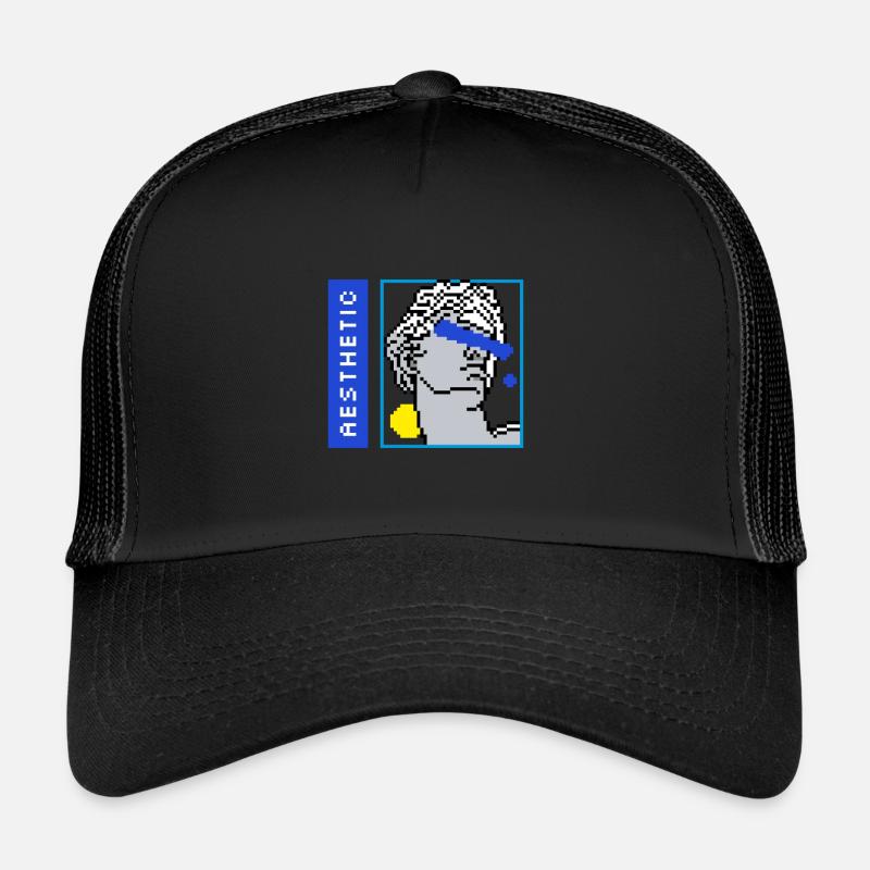 Ästhetische VaporWave Trucker Cap
