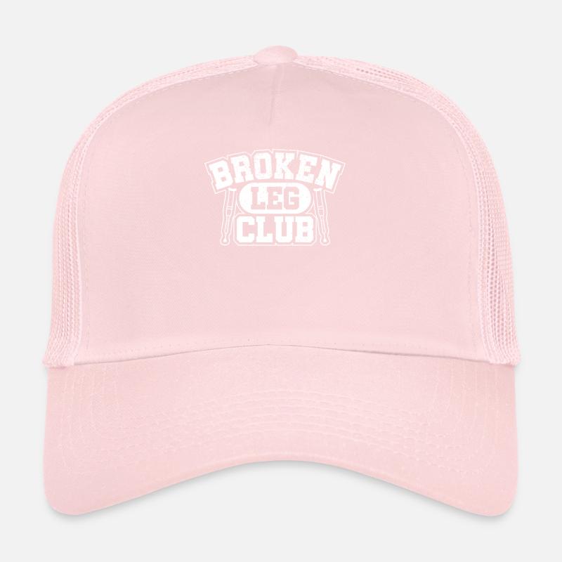 Patient get well soon broken bone gift Trucker Cap