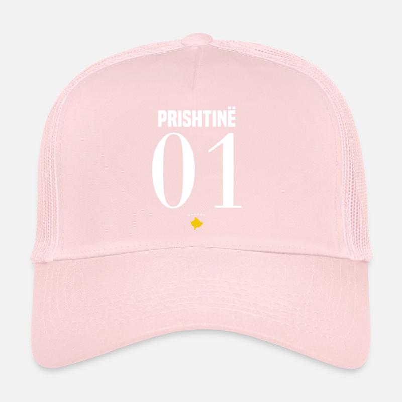 Drapeau Pristina Pristine Kosovo Casquette trucker 
