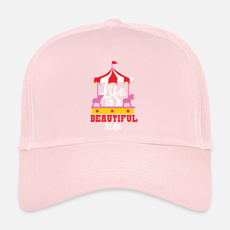 Carousel horses fun fair Trucker Cap
