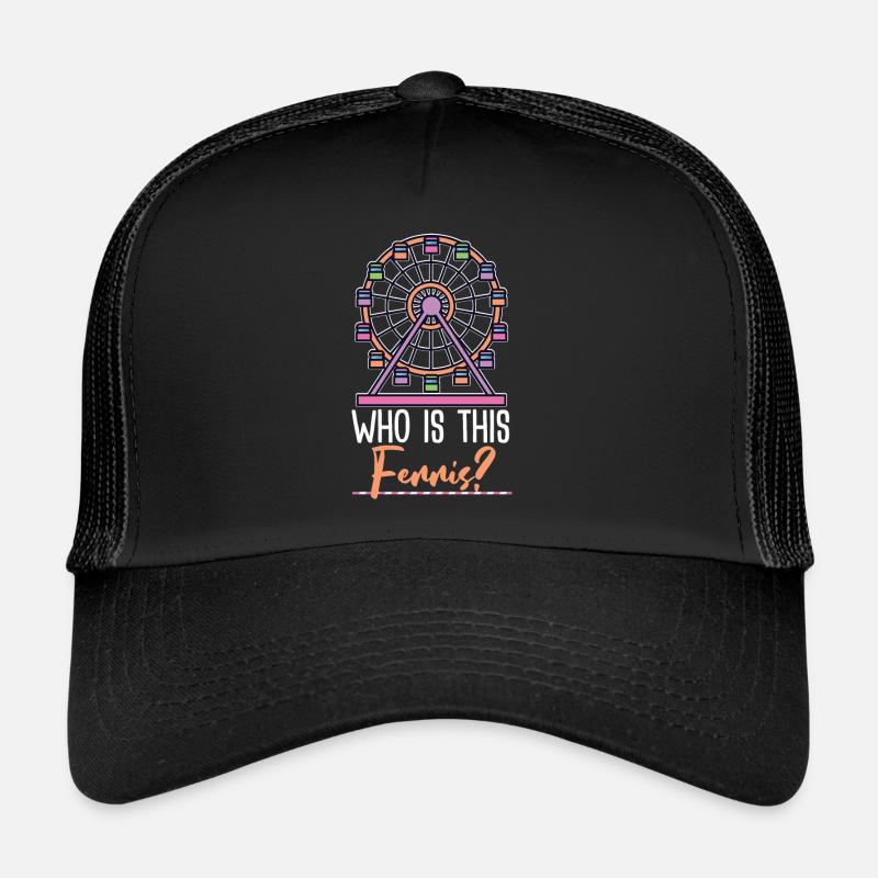 Idée cadeau grande roue Casquette trucker 