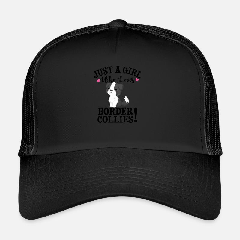 Border Collie Casquette trucker 