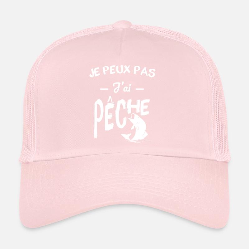 Je peux pas j'ai pêche Casquette trucker 