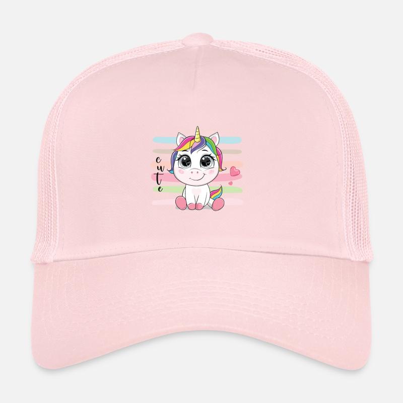 cute unicorn Casquette trucker 