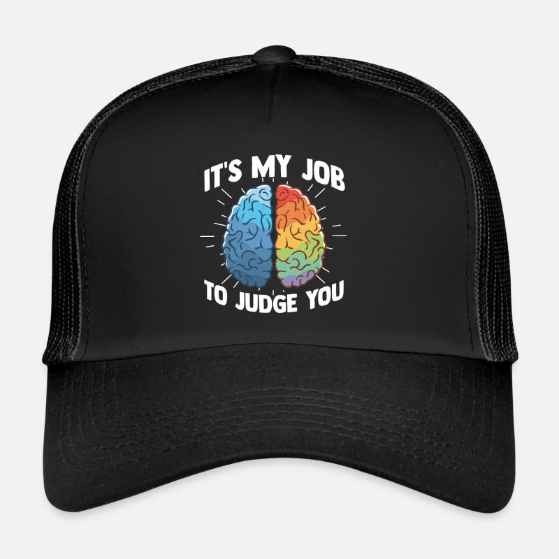 psychologue Casquette trucker 