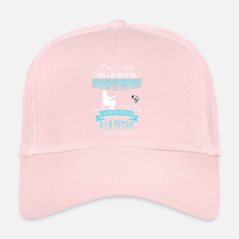 Retraite à La Pêche Casquette trucker 