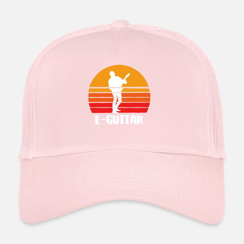 E-Guitar Sunset Casquette trucker 