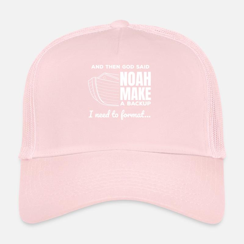 Christian Programmer Data Science Coder Jesus Trucker Cap