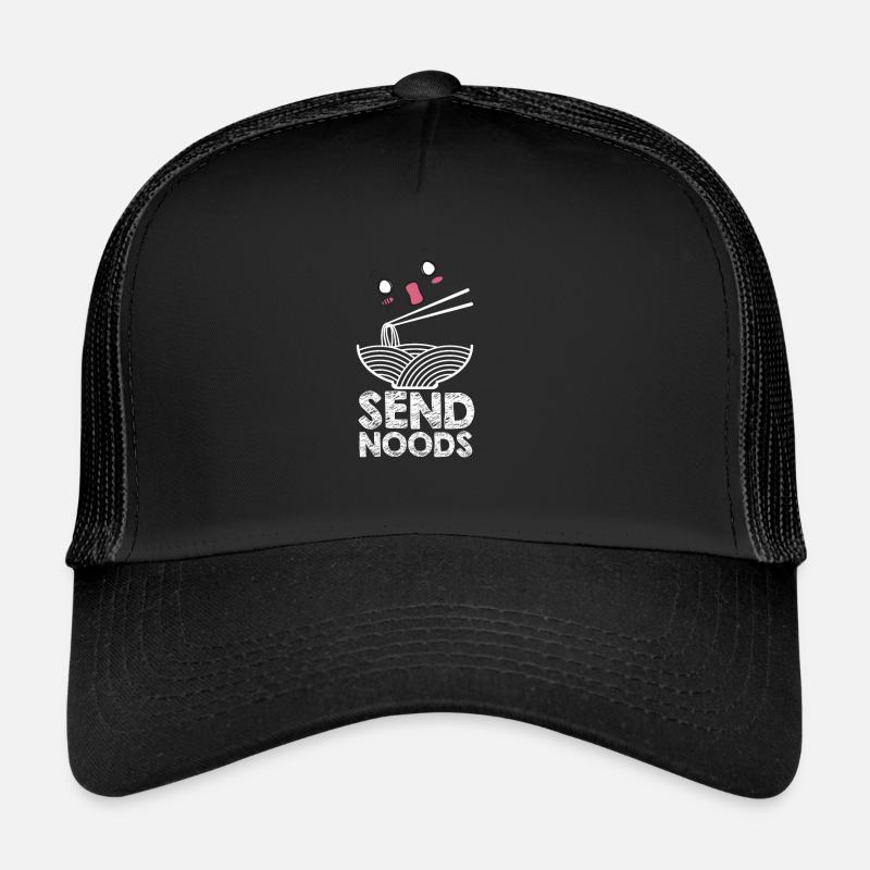 Send Noods - Trucker Cap - Schwarz/Schwarz