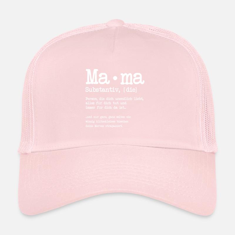 Mutter Zitate Mama Mutter Stiefmutter Trucker Cap