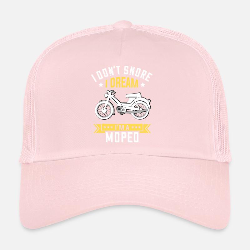 Ich schnarche nicht Mofa Moped lustig Spruch Trucker Cap