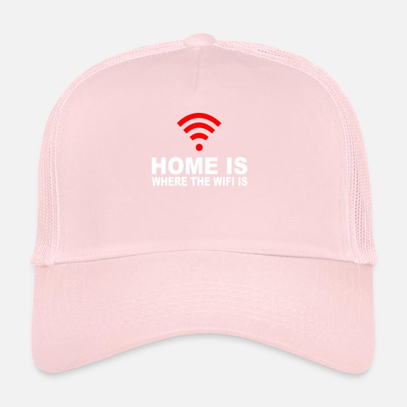 Wireless Wifi Wlan Gamer IT Programmer Gift Trucker Cap