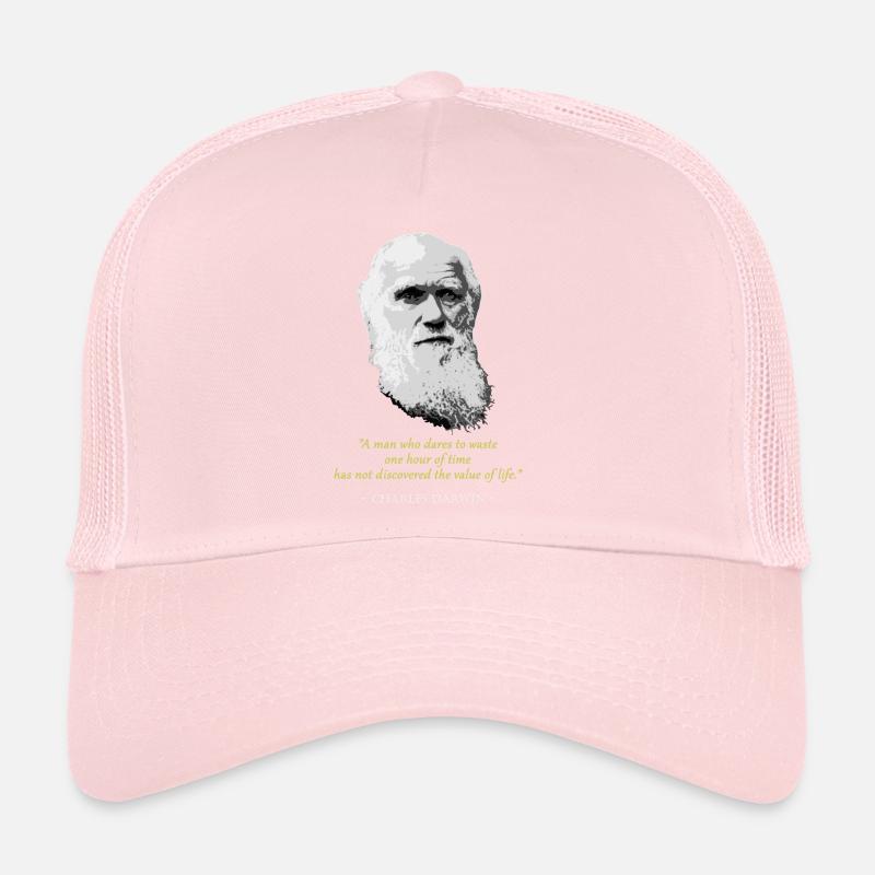 Charles Darwin Quote Trucker Cap