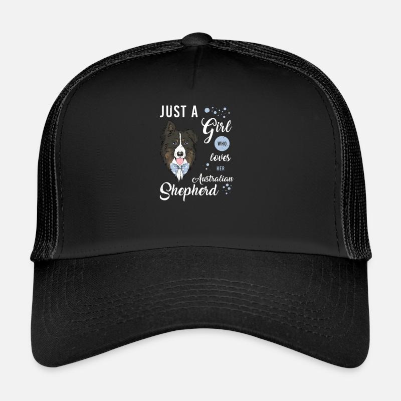Australian Shepherd Aussie dog herding dog gift Trucker Cap