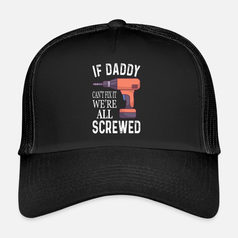 Papa Heimwerker Lustige Sprüche Vater Geschenk Trucker Cap