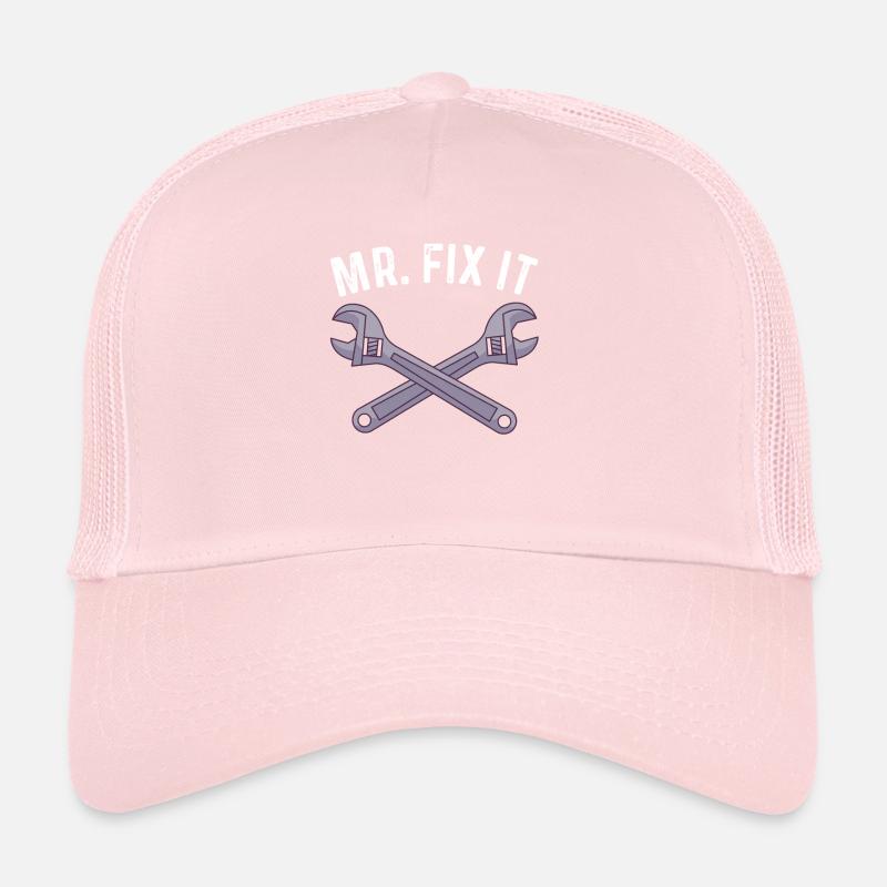 Mr. Fix It Handyman Tool Home Improvement Gift Trucker Cap