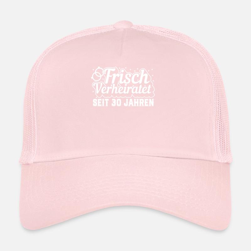 Ehefrau Verheiratet Perlenhochzeit Geschenk Trucker Cap