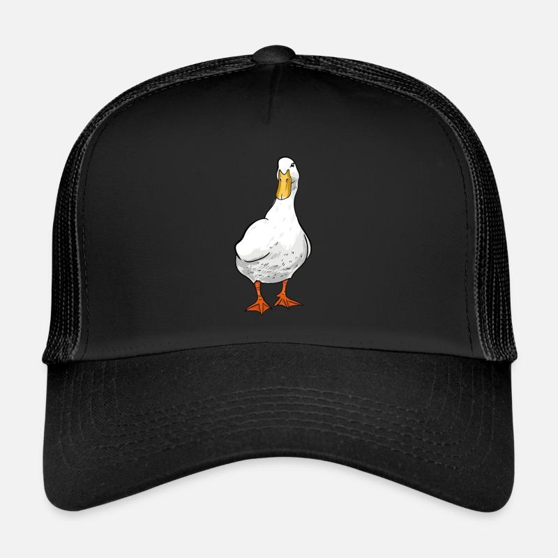 Ente - Trucker Cap - Schwarz/Schwarz