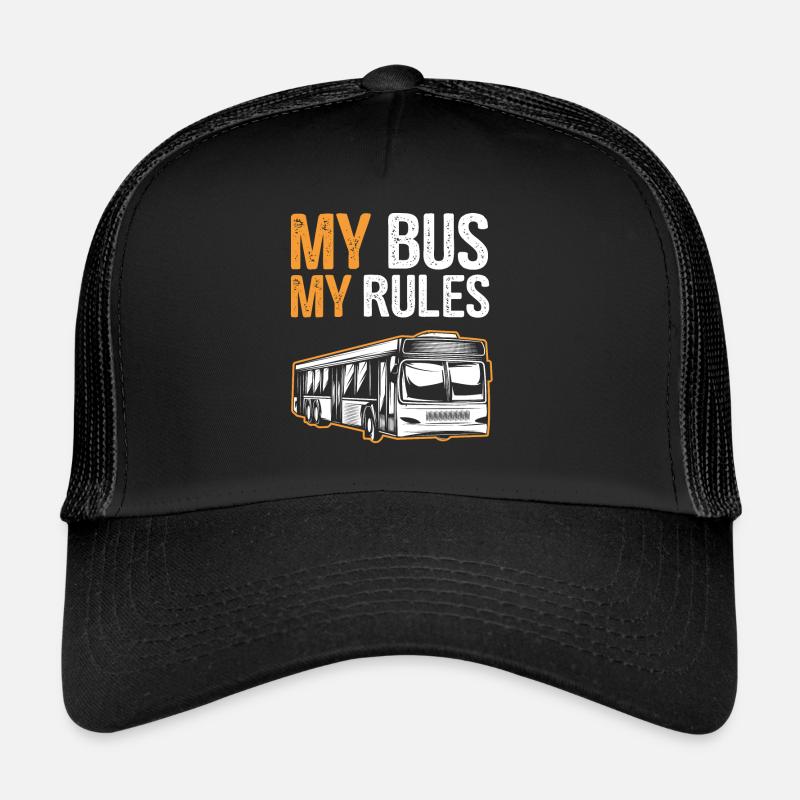 Mein Bus Meine Regeln - Busfahrer-Geschenk Trucker Cap