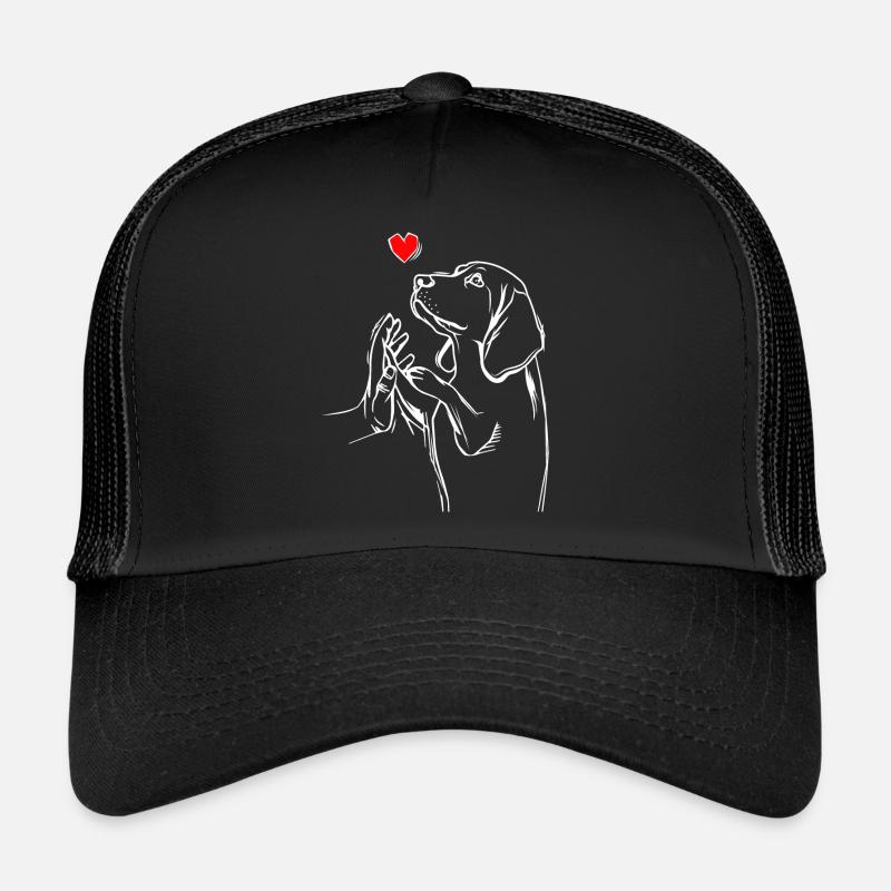 Idée cadeau Beagle Love Mistress Dogs Casquette trucker 