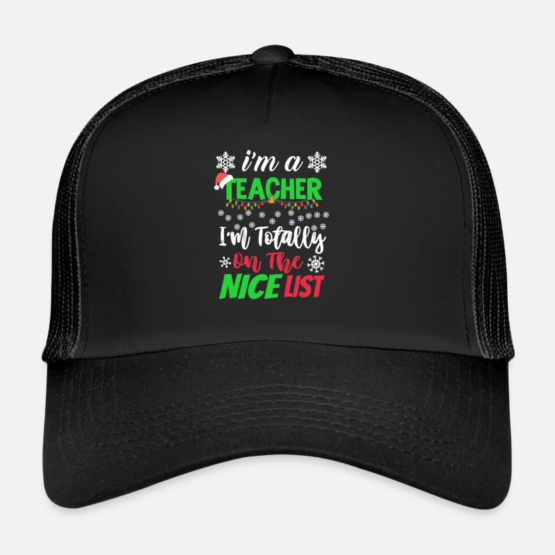 Lehrer Weihnachten Trucker Cap