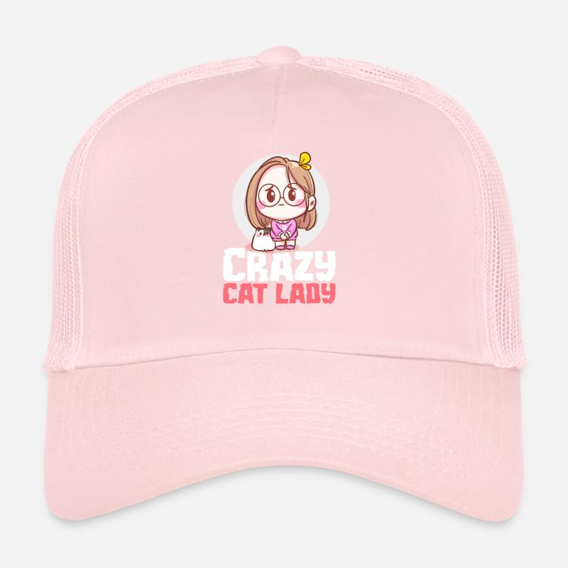 Crazy Cat lady Trucker Cap