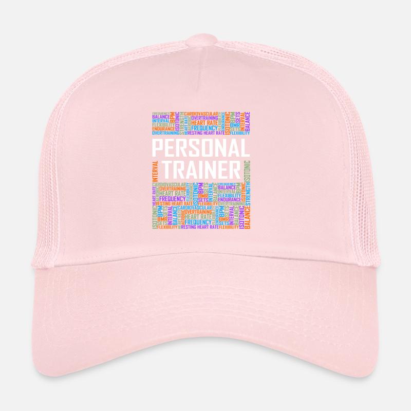 Personal Trainer - Words Trucker Cap
